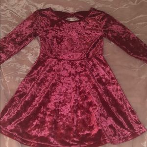 Children’s place size 4T velour red dress